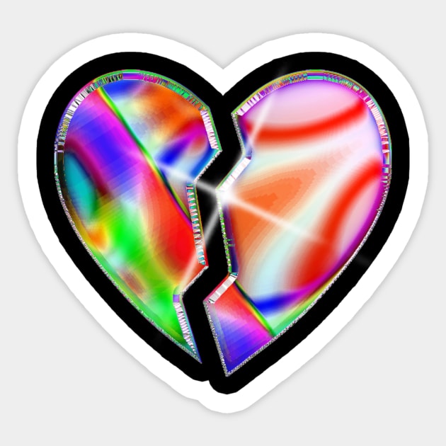 Heart Sticker by design-universe